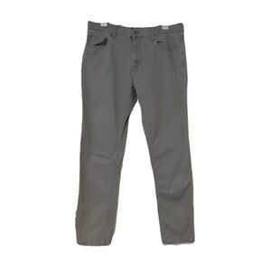 Men's Classic Gray 98%Cotton Pants